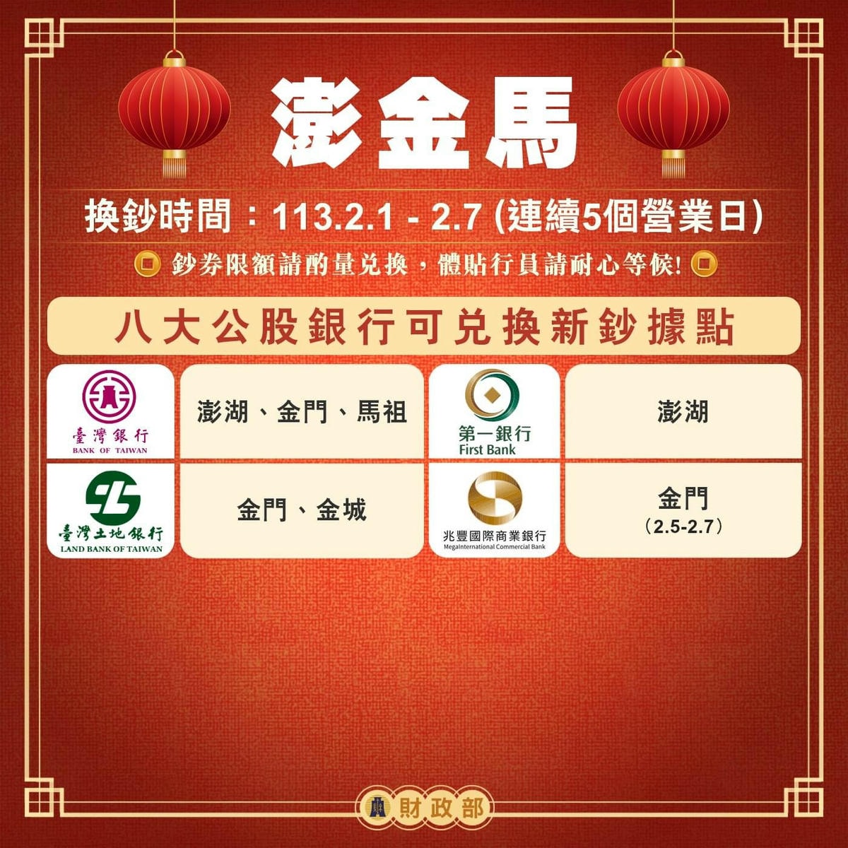 新年換新鈔 公股銀行據點底加! - 第19張圖